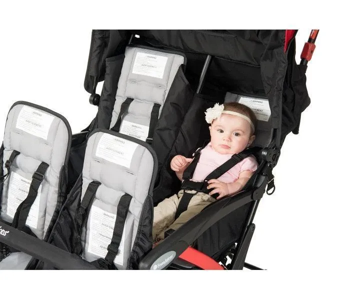 Foundations® Compass™ Quad 4-Passenger Stroller
