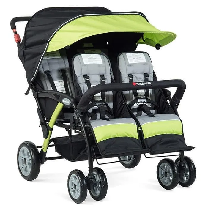 Foundations® Compass™ Quad 4-Passenger Stroller