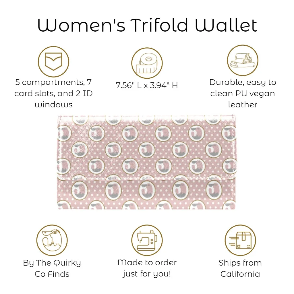 Gothic Creation Of Adam Trifold Wallet
