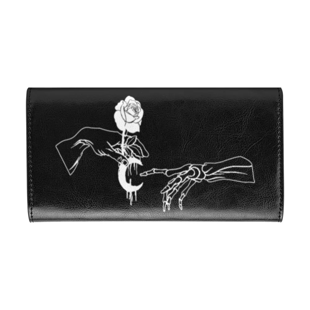 Gothic Creation Of Adam Trifold Wallet