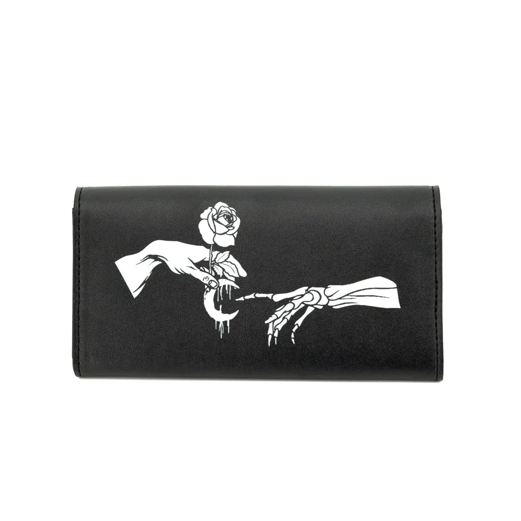 Gothic Creation Of Adam Trifold Wallet