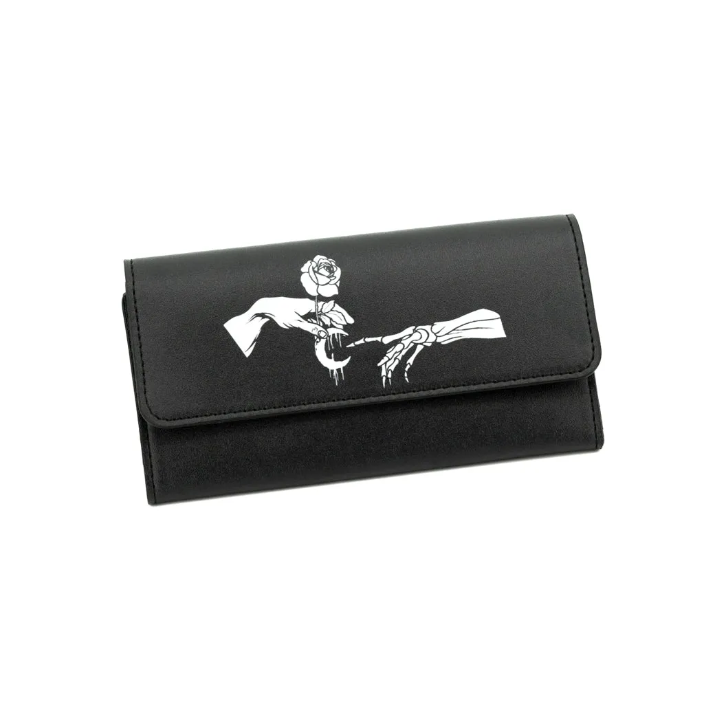 Gothic Creation Of Adam Trifold Wallet