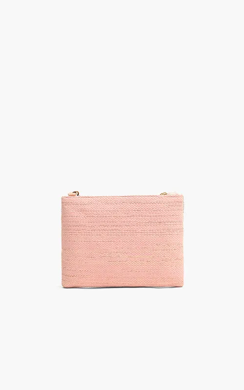 Happy Heart Crossbody Clutch
