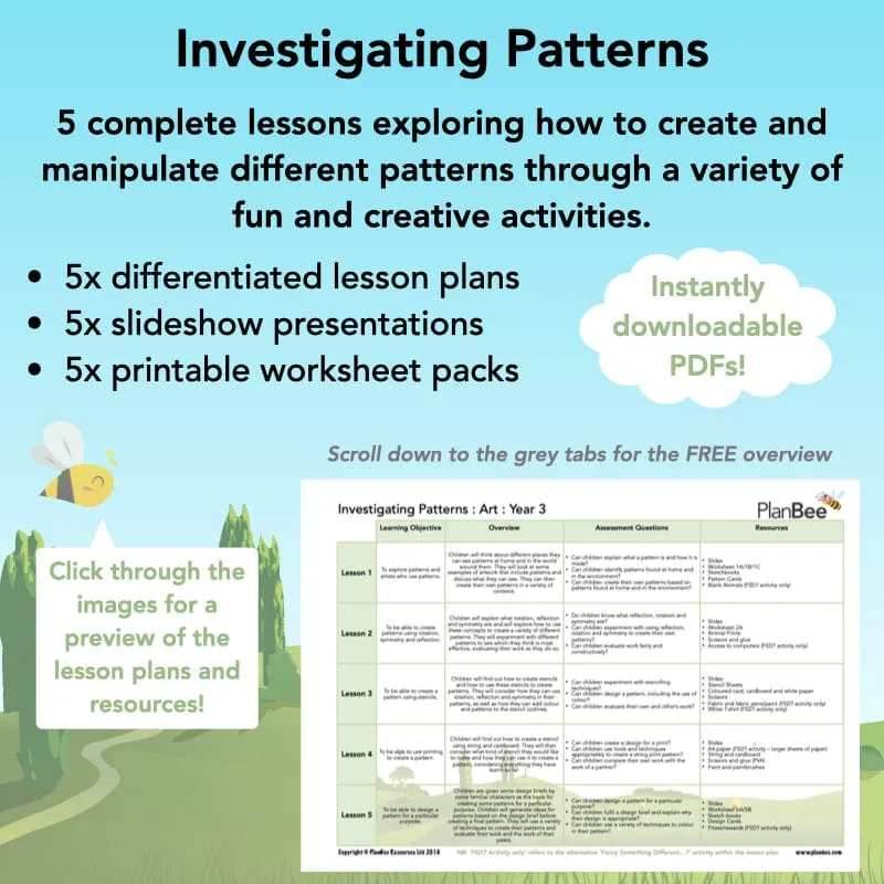 Investigating Patterns