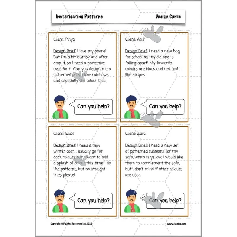 Investigating Patterns