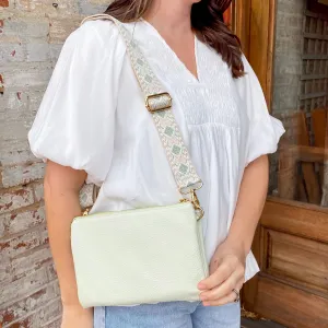 Jen & Co Izzy Crossbody Handbag - Pale Lime