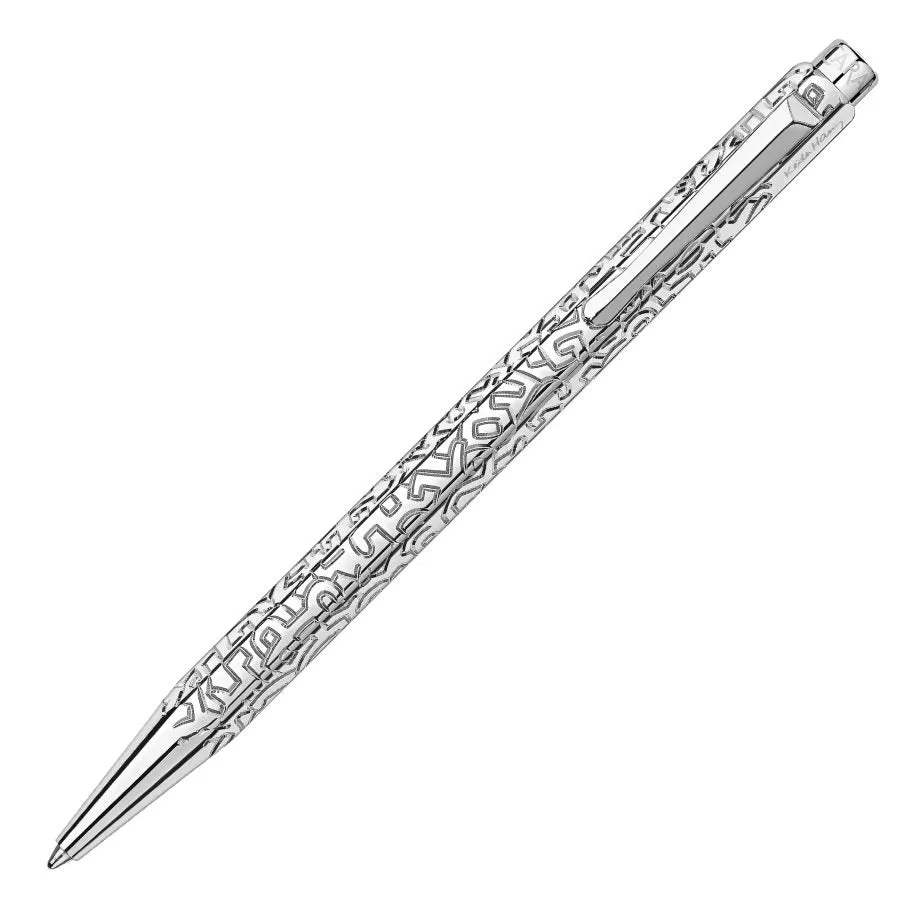 KEITH HARING Ecridor Ballpoint Pen & Leather Case - Special Edition