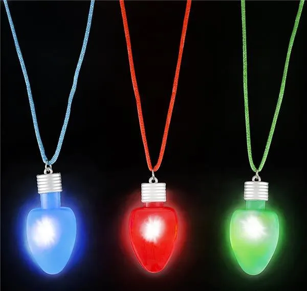 Light up Bulb Necklace