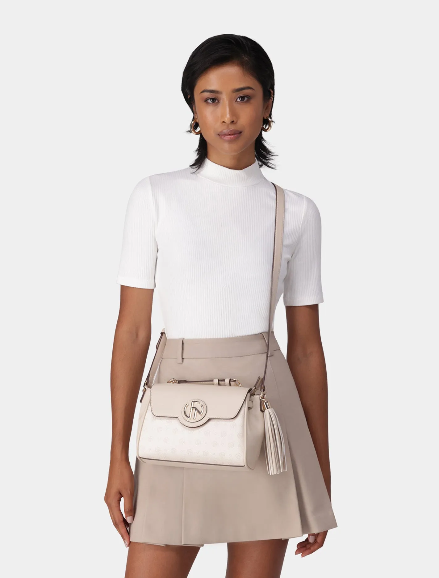 Maddy Shadow Print Crossbody Bag