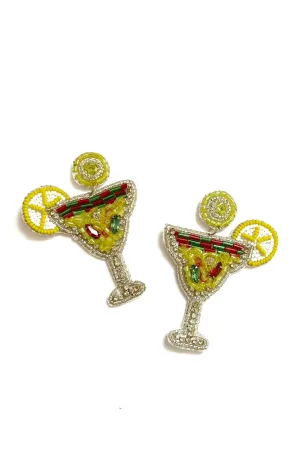 MARTINI GLASS EARRINGS-FJEA24461