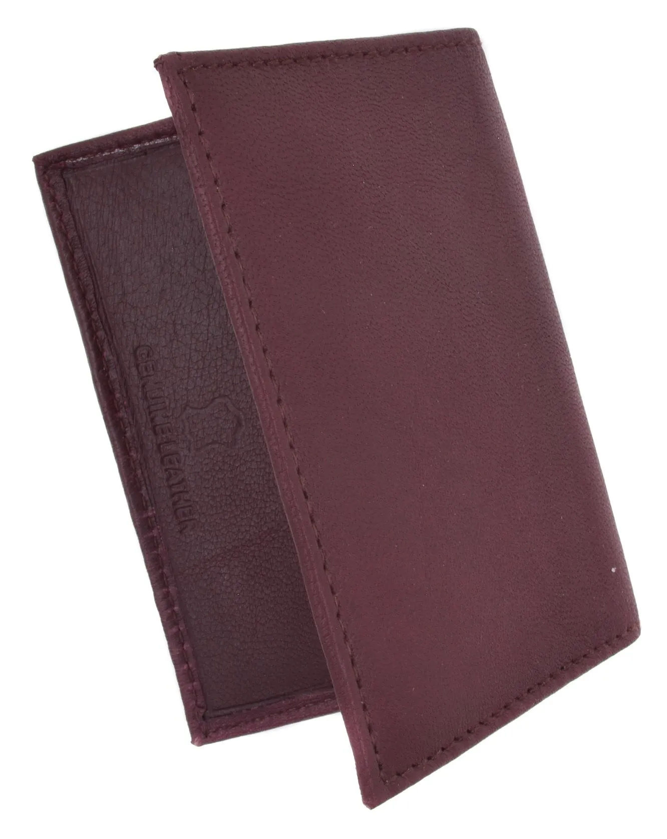 Mens Wallet Bifold Genuine Leather Slim Small Credit Card ID Holder with Front ID Licence Window 94