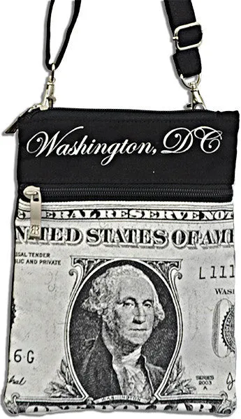 NWDC11 Robin Ruth Neck Wallet - $1 Bill George Washington