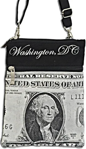 NWDC11 Robin Ruth Neck Wallet - $1 Bill George Washington