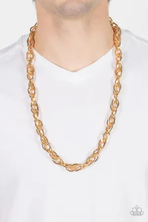 Paparazzi Necklace ~ Custom Couture - Gold