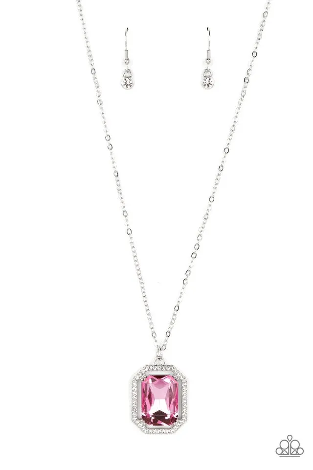 Paparazzi Necklace ~ Galloping Gala - Pink