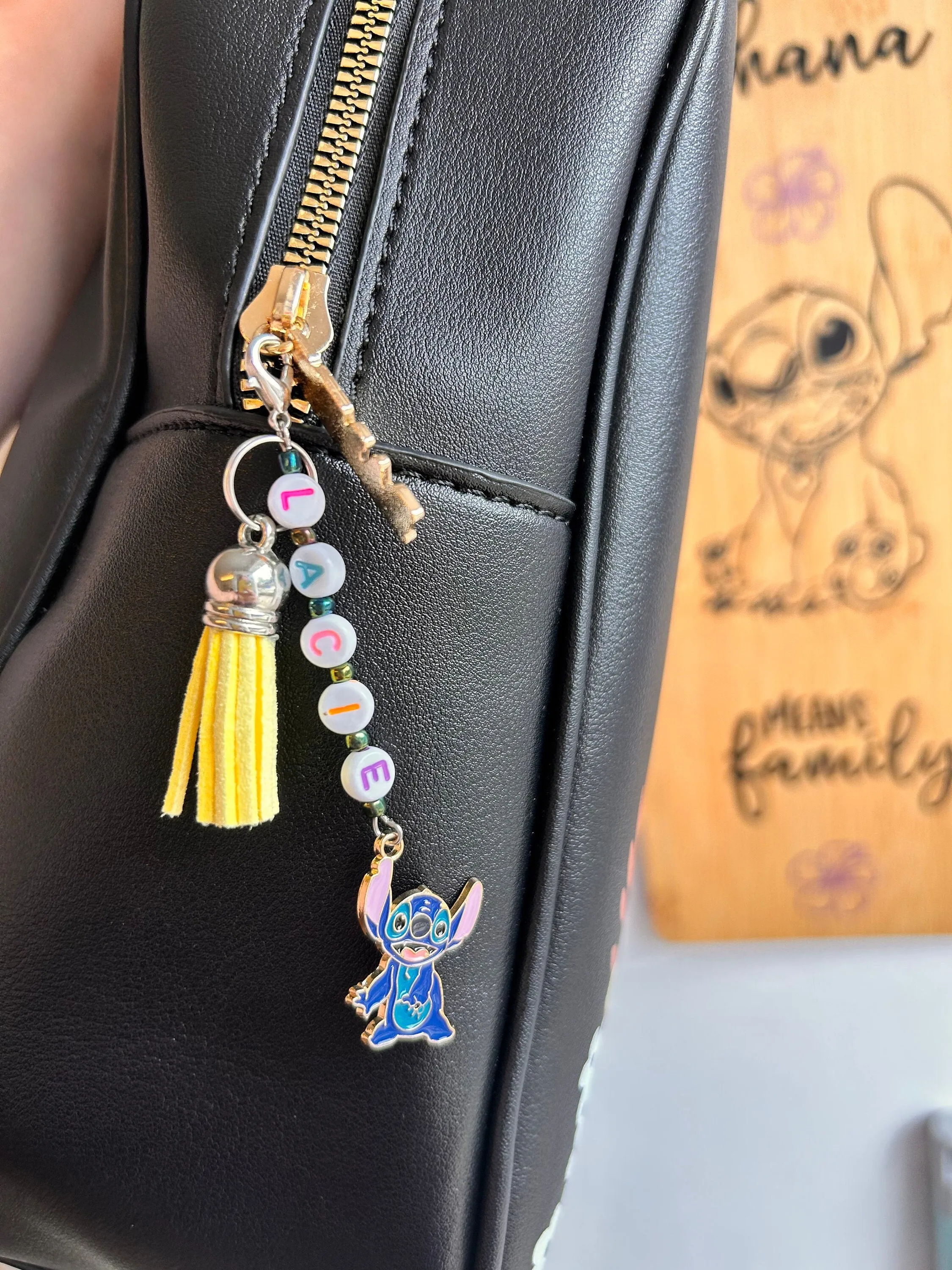 Personalised Character Bag Charm