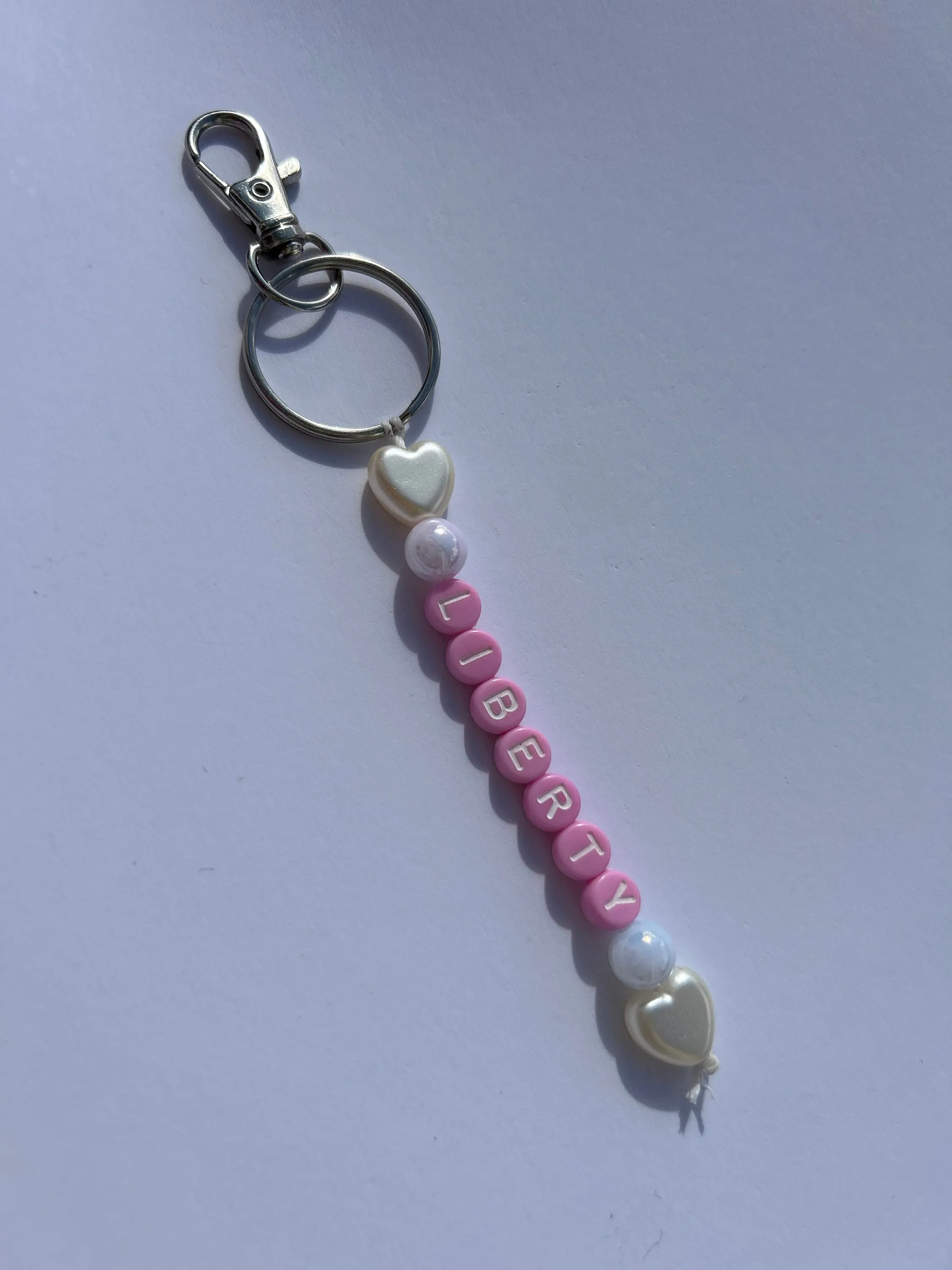 Personalised Clip Bag Charms | Personalised Colourful | Bag Charms | Back to School | Zip Charms Keyring Clip | Name Bag Charms | Name Kids