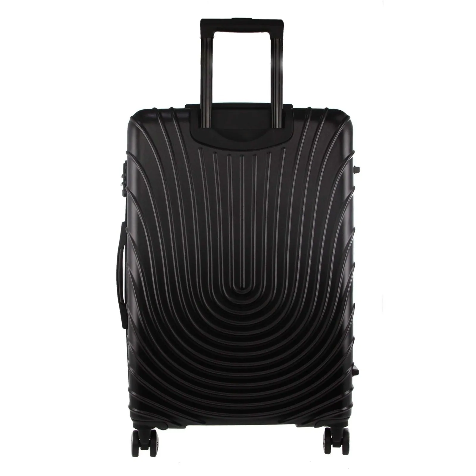 Pierre Cardin Hard Shell 4 Wheel - 3-Piece Luggage Set - Black