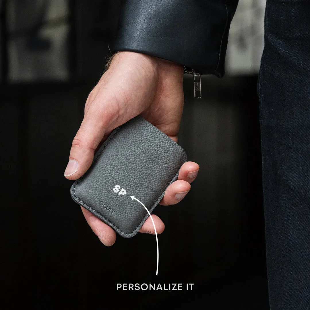 Slim Card Holder (Grey)
