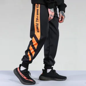 Striped Patchwork Harem Joggers