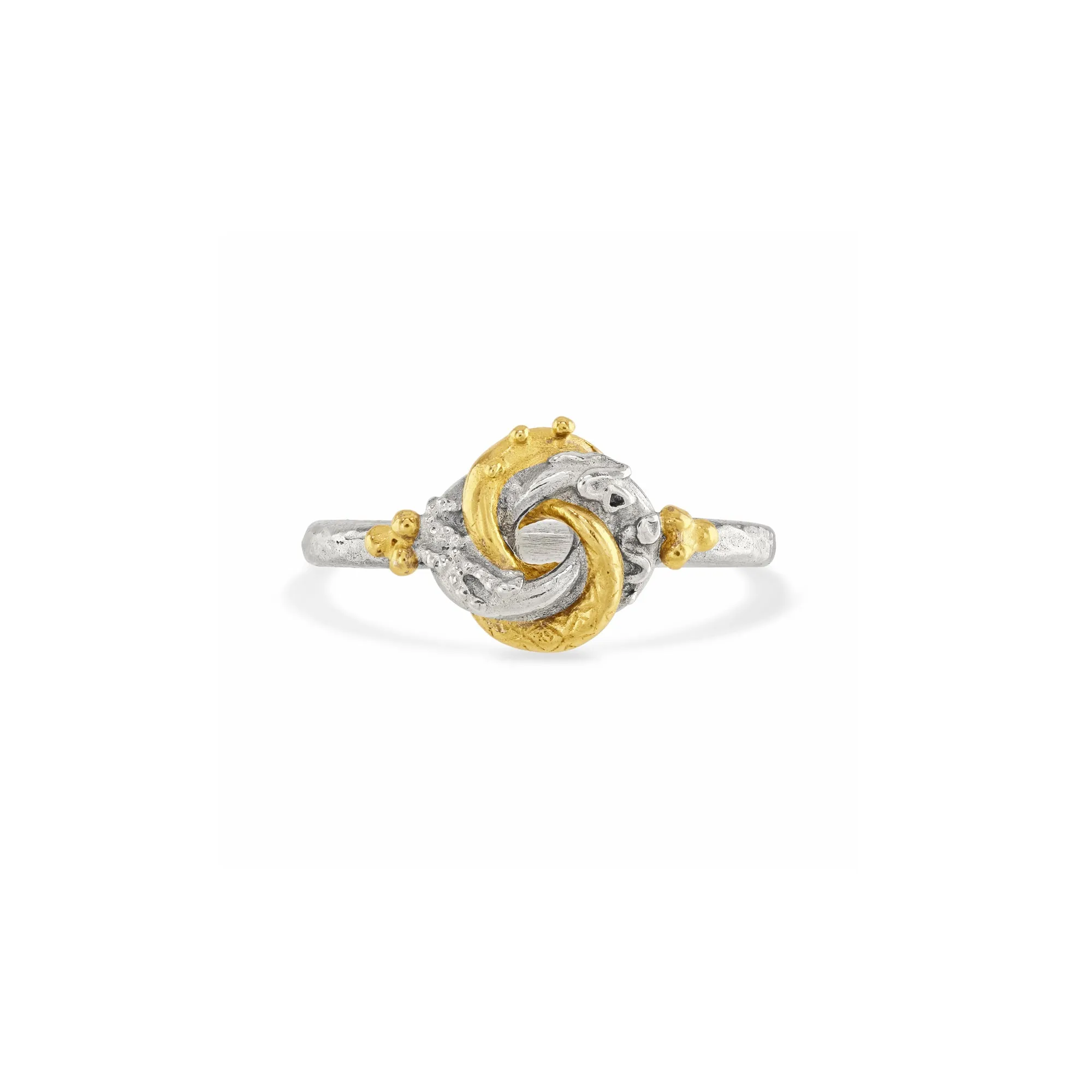 Tiny Algerian Loveknot Ring