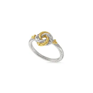 Tiny Algerian Loveknot Ring