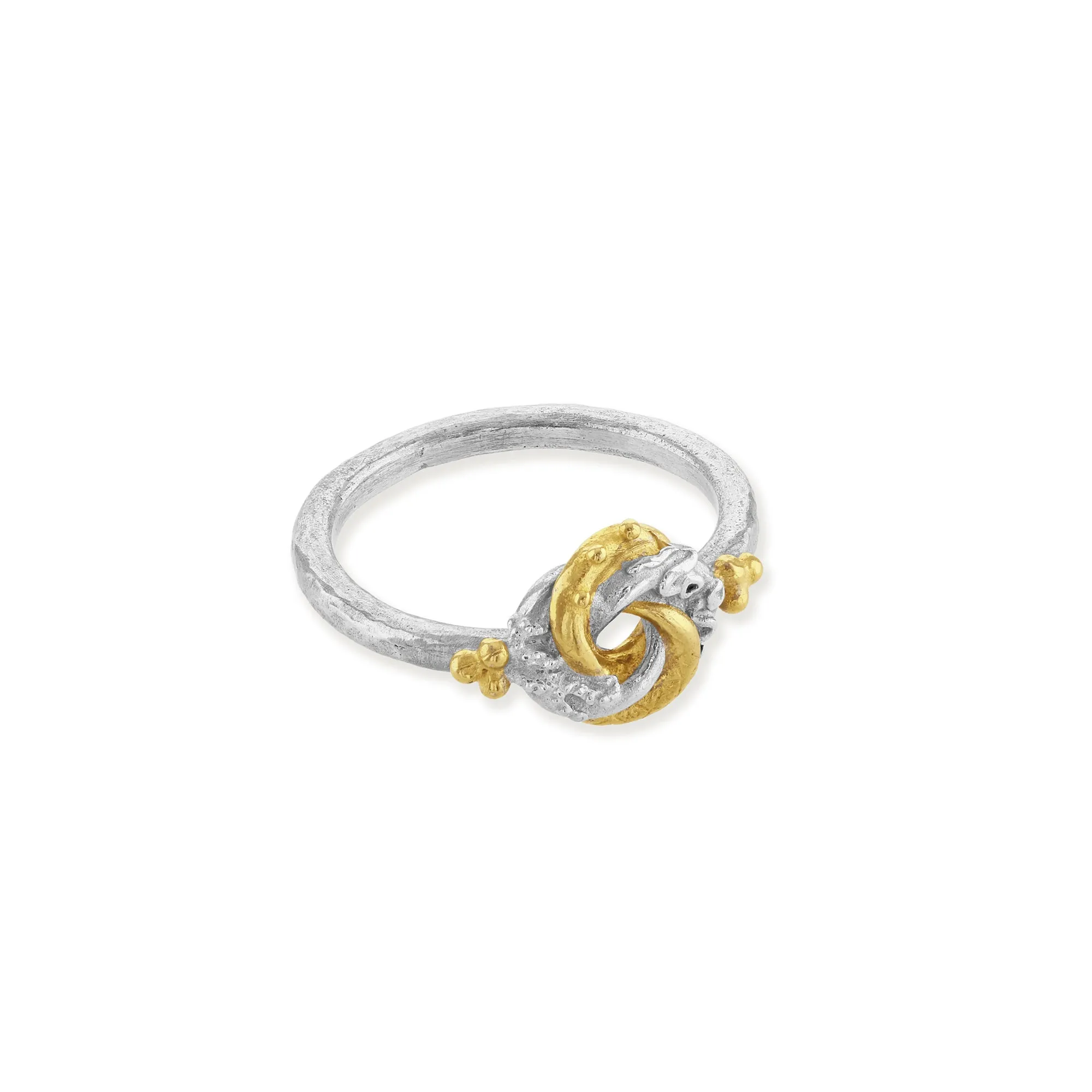 Tiny Algerian Loveknot Ring