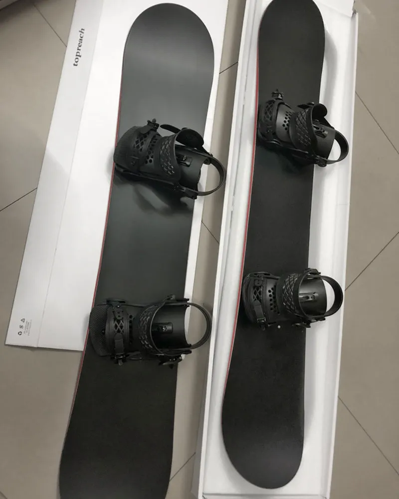 topreach children's skis, beginner solid structure outdoor snow plastic skis, adjustable stand beginner skis