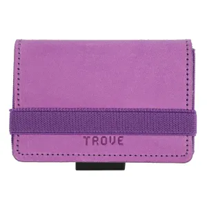TROVE Cash Wrap: Purple Leather