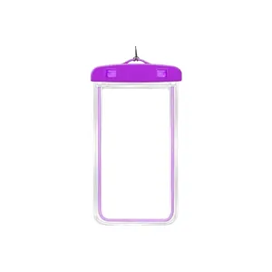 Universal Waterproof Sports Phone Case Purple