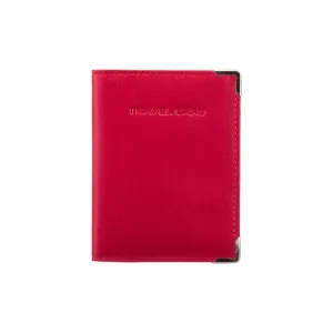 Visconti Travel Card Holder - Red