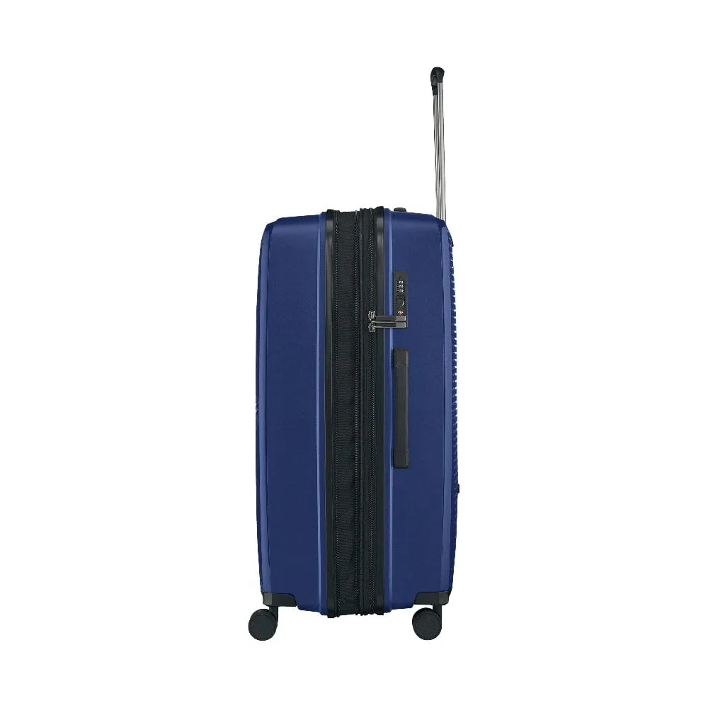 Wenger Ultra-Lite 67 76cm Hardside Expandable Luggage Trolley Set of 2 -Blue  