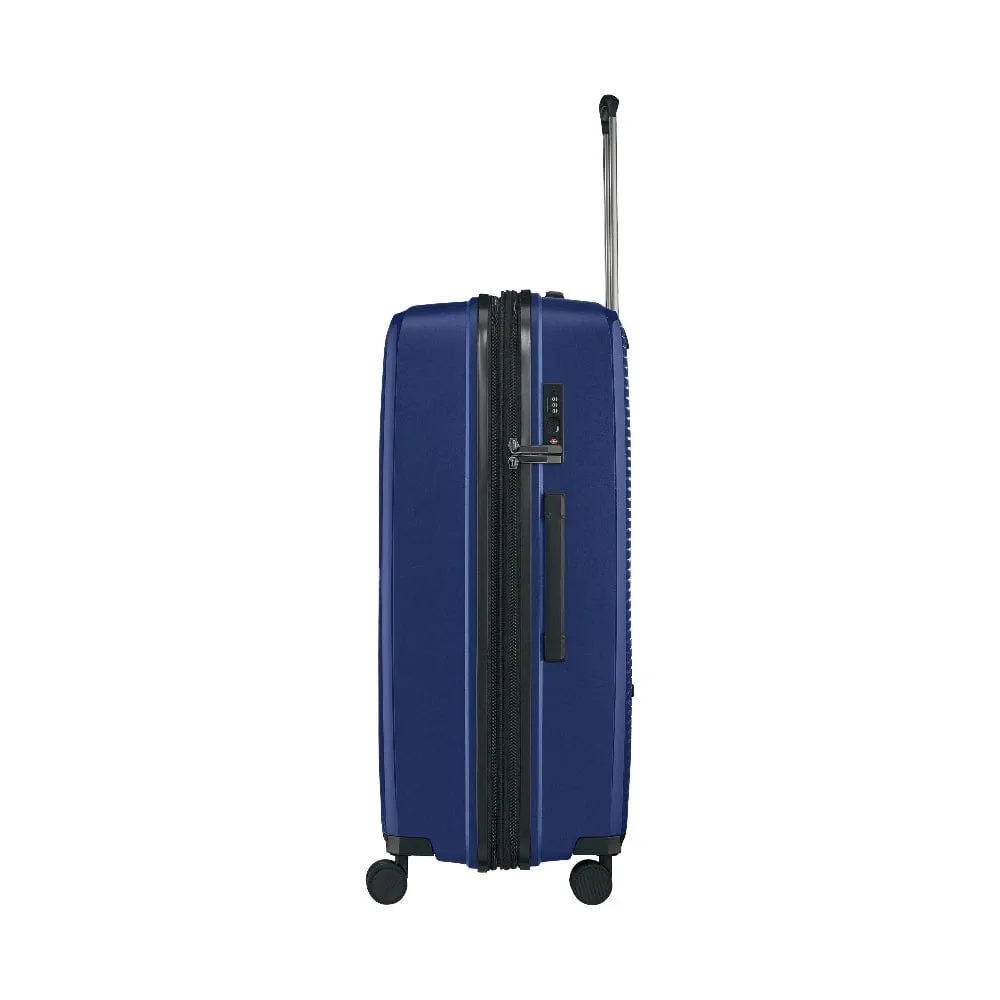 Wenger Ultra-Lite 67 76cm Hardside Expandable Luggage Trolley Set of 2 -Blue  