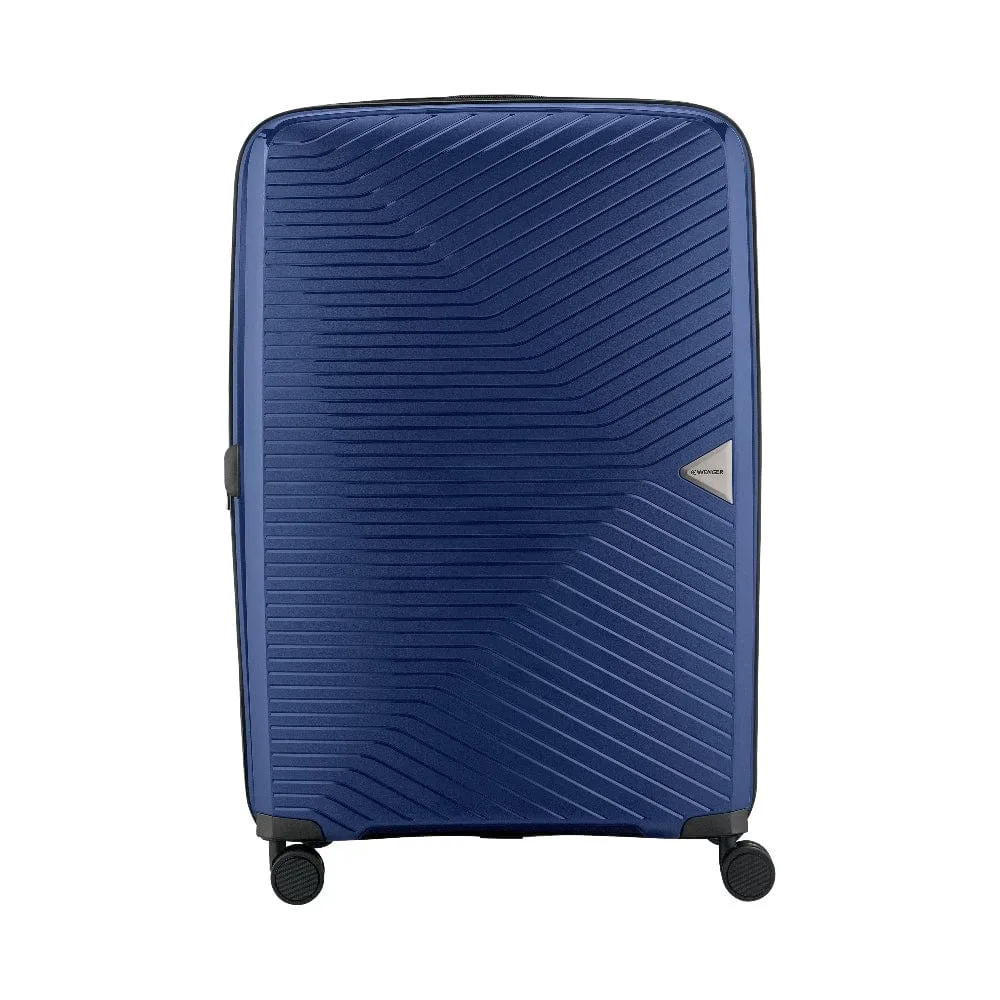 Wenger Ultra-Lite 67 76cm Hardside Expandable Luggage Trolley Set of 2 -Blue  