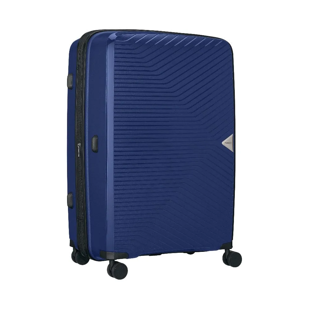 Wenger Ultra-Lite 67 76cm Hardside Expandable Luggage Trolley Set of 2 -Blue  