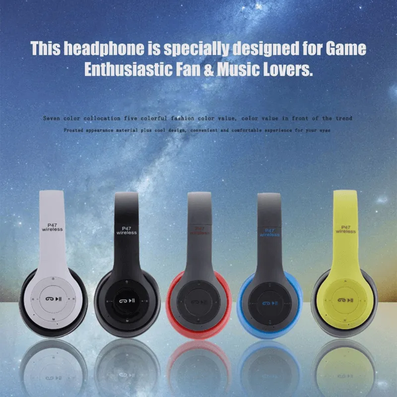 Wireless Gaming Headphone Bluetooth Sport Headset