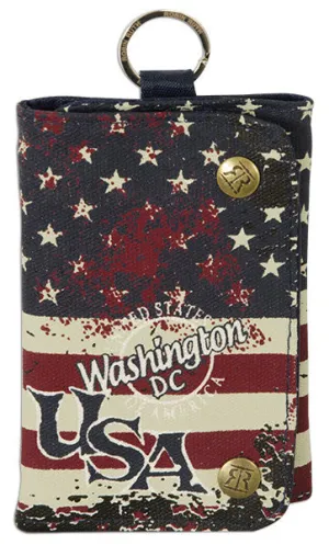 WWDC03 Robin Ruth Wallet Washington DC USA Flag