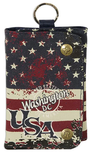 WWDC03 Robin Ruth Wallet Washington DC USA Flag
