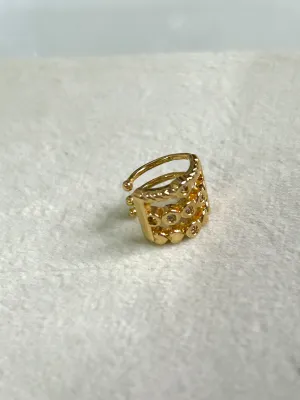 Zirconia dots Earcuff